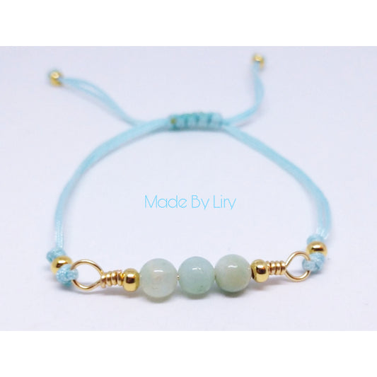 Amazonite Simple Bracelet