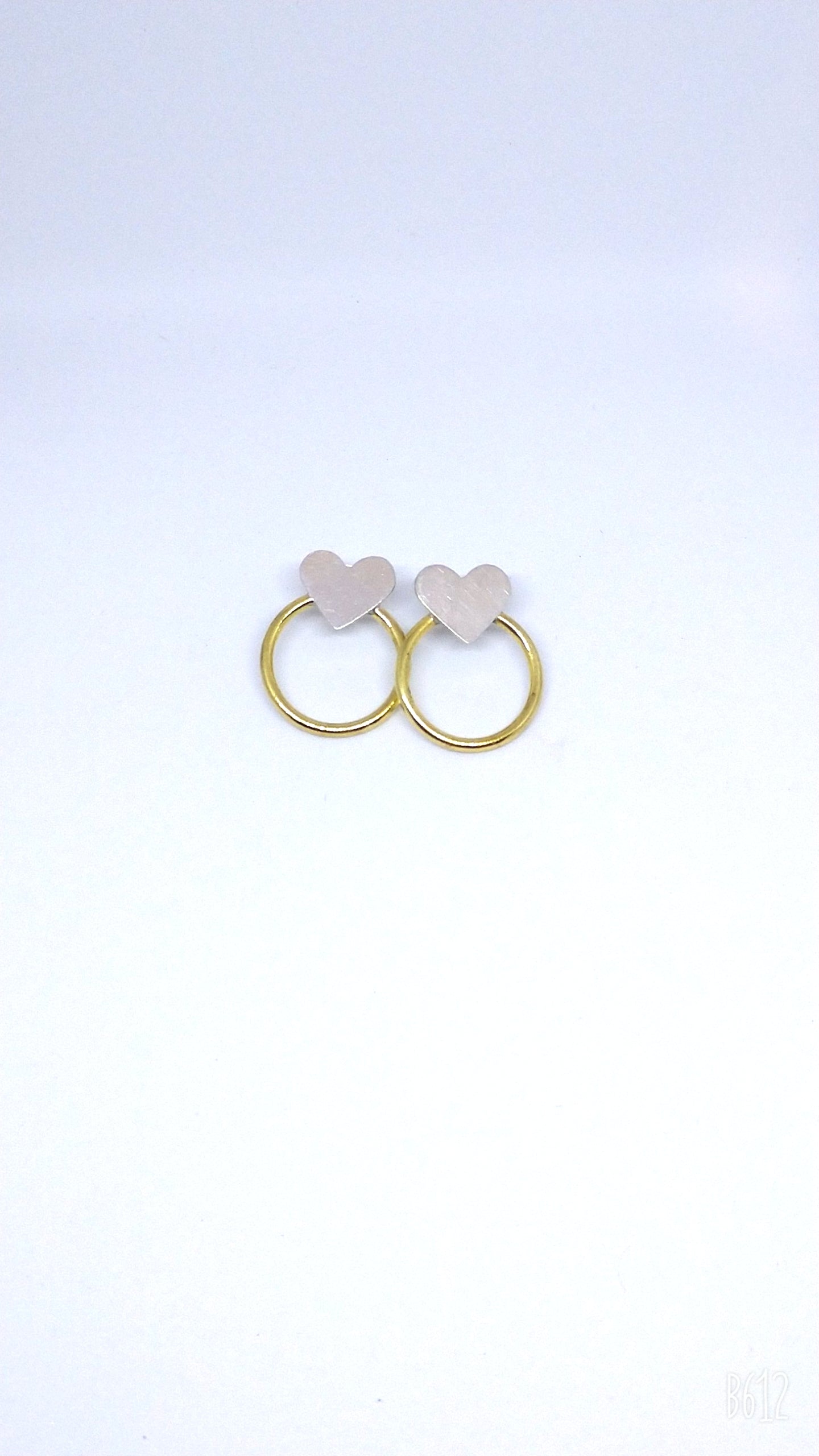 Silver Heart Earrings